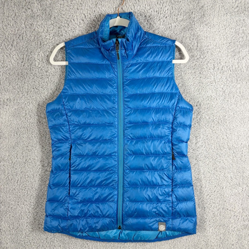 REI‎ Co-op 650 Fill Down Vest Womens Size S Blue Puffer Packable